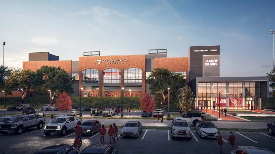 football stadium rendering