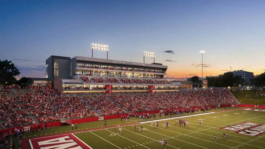football stadium rendering