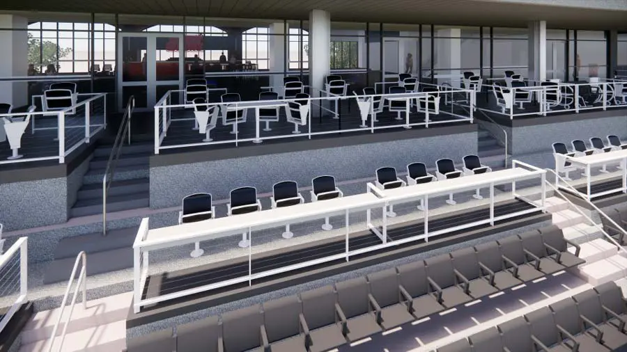 football stadium rendering
